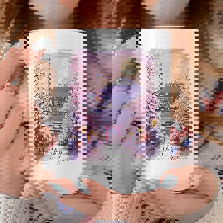 東京 日本 桜 夜景 お土産 コーヒーマグ 面白い贈り物