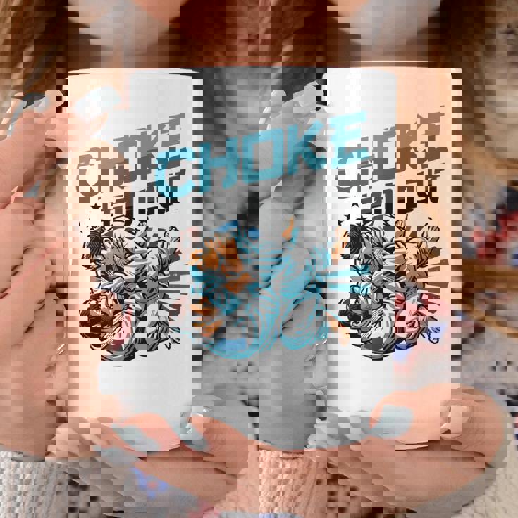 柔術 チョーク エムアウト 格闘技 柔術 コーヒーマグ 面白い贈り物