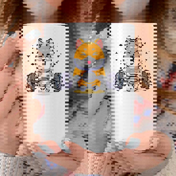 柴犬 イヌ 面白いtシャツ 犬 筋トレ 文字入り メンズ おもしろ 面白い 服 おもしろグッズ 文字 コーヒーマグ 面白い贈り物