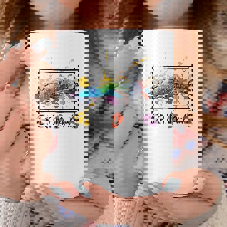 沖縄 ホエールシャークペイント スプラッター かわいい沖縄お土産 コーヒーマグ 面白い贈り物