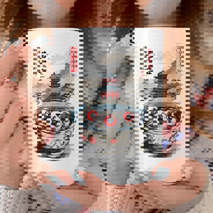 浮世絵ジャパン オカルトホラー ハロウィン 妖怪ラーメン エステ コーヒーマグ 面白い贈り物