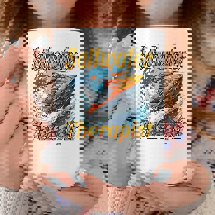 海水療法士ジェットスキー愛好家 コーヒーマグ 面白い贈り物