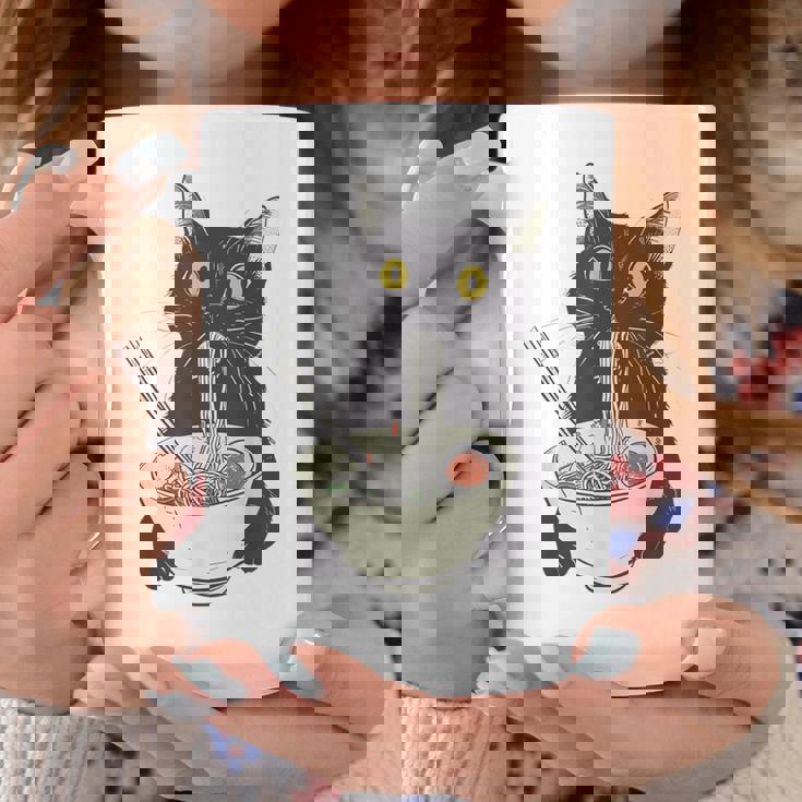 猫 ラーメン 麺 和 ラーメン かわいい 猫 コーヒーマグ 面白い贈り物