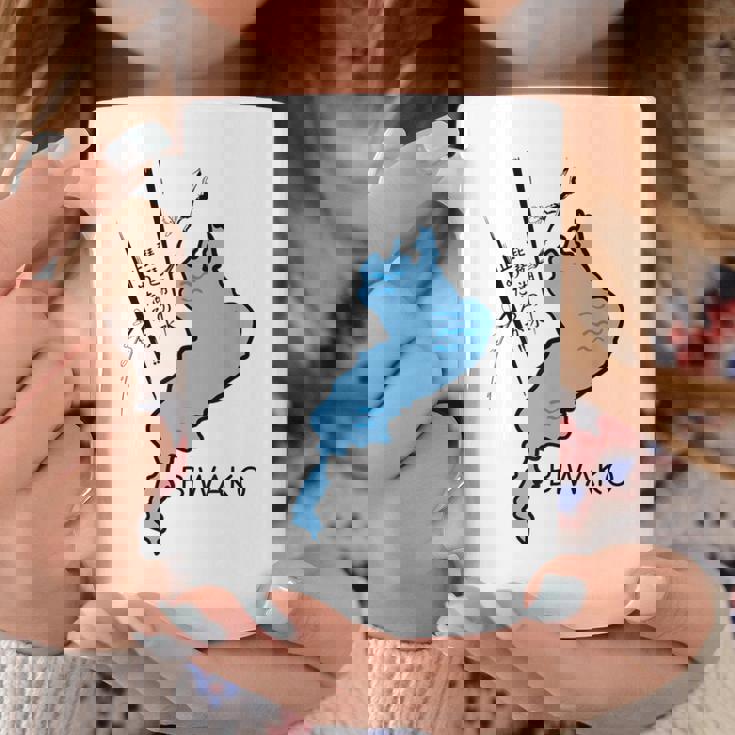 琵琶湖を止めようか大胆な日本のユーモア コーヒーマグ 面白い贈り物