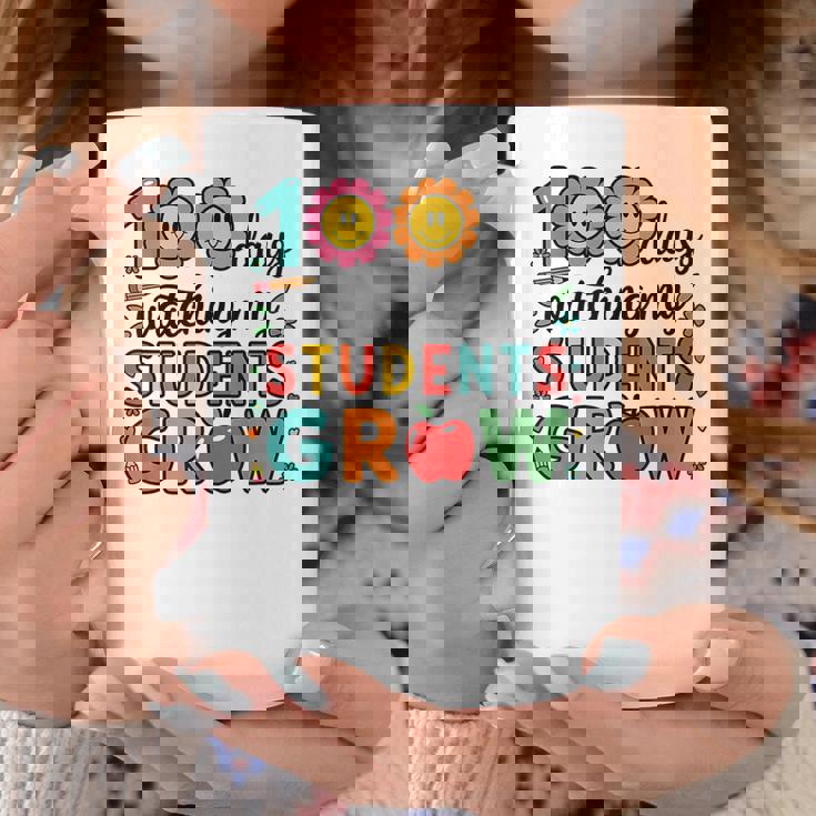 生徒たちが幸せに育つ100日間の学校を見る コーヒーマグ 面白い贈り物