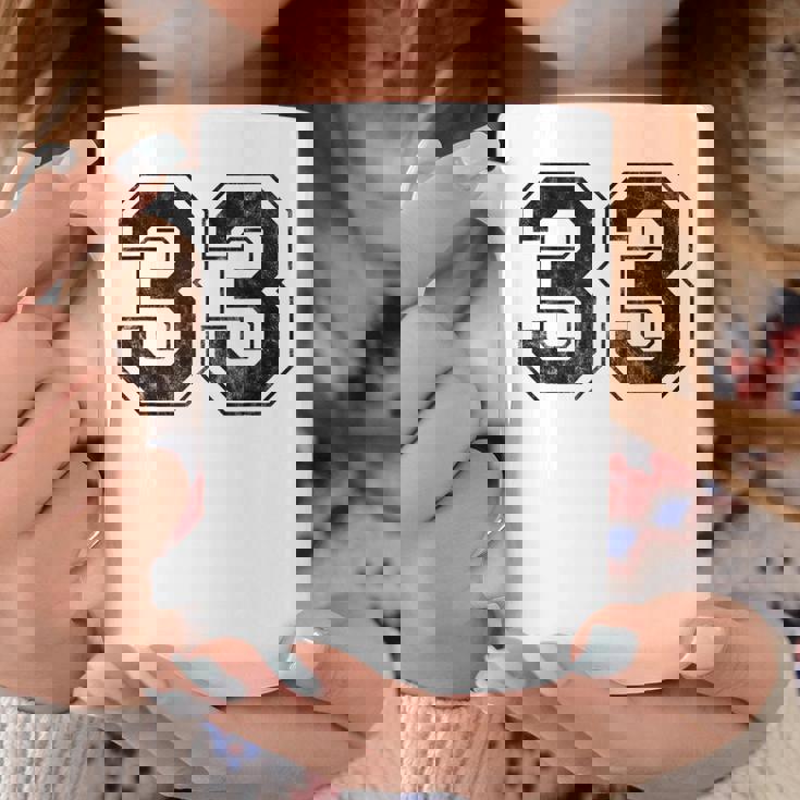 番号33 コーヒーマグ 面白い贈り物