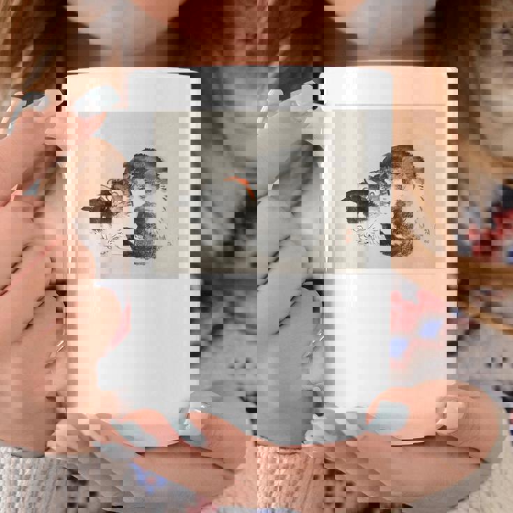 眠れる猫 子猫 このばいれい 日本 美術 絵画 かわいい 墨 コーヒーマグ 面白い贈り物