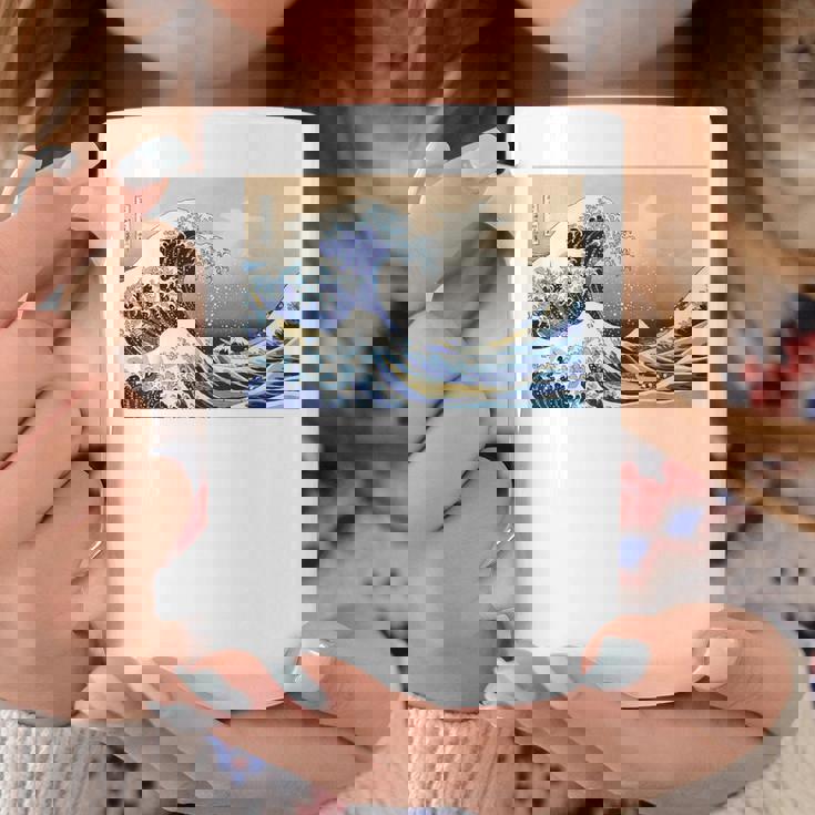 神奈川沖大波 北斎 日本美術 コーヒーマグ 面白い贈り物