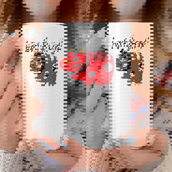 私に任せなさいっ！！ 赤べこ 疫病退散 お守り 郷土玩具 福島県 メンズ レディース キッズ コーヒーマグ 面白い贈り物