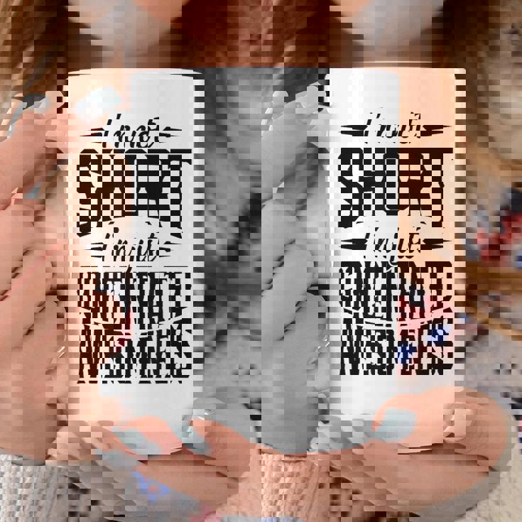 私は背が低いのではなくただ凝縮しているだけです素晴らしさ コーヒーマグ 面白い贈り物