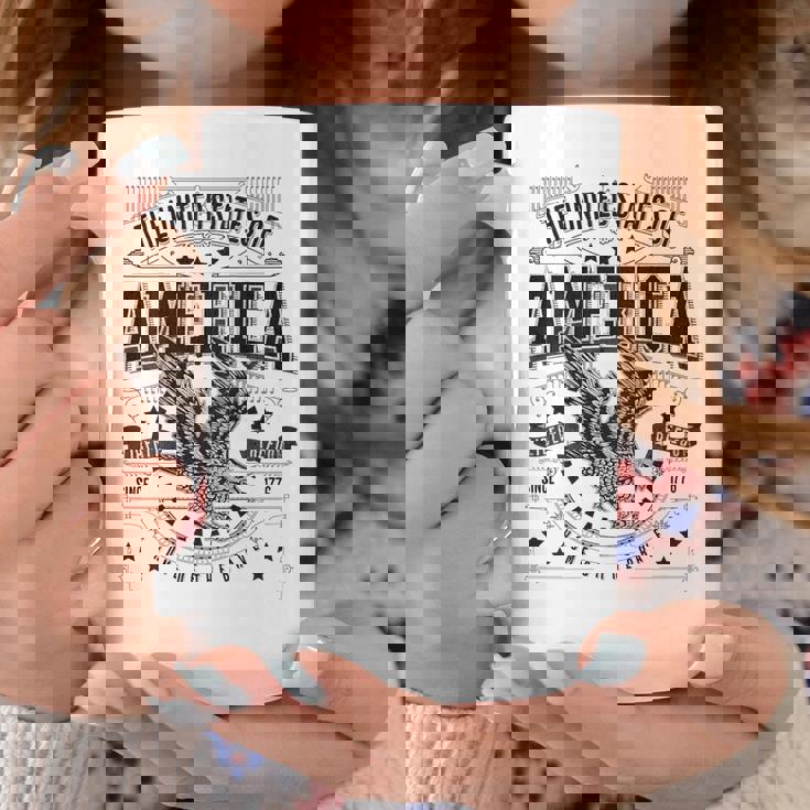 米国 アメリカン イーグル アメリカ国旗 パトリオット Usa バックプリント メンズ コーヒーマグ 面白い贈り物