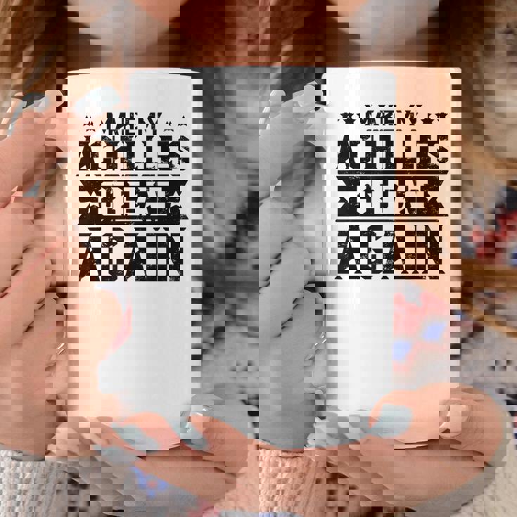 素晴らしいアキレス腱膝アパレル コーヒーマグ 面白い贈り物