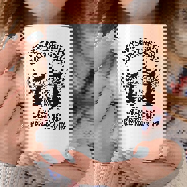 結婚30周年記念日 結婚30年 立派な猫 面白い コーヒーマグ 面白い贈り物