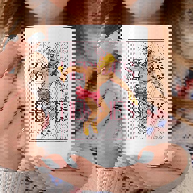 翼を持つ空飛ぶメッセンジャー エルメス コーヒーマグ 面白い贈り物