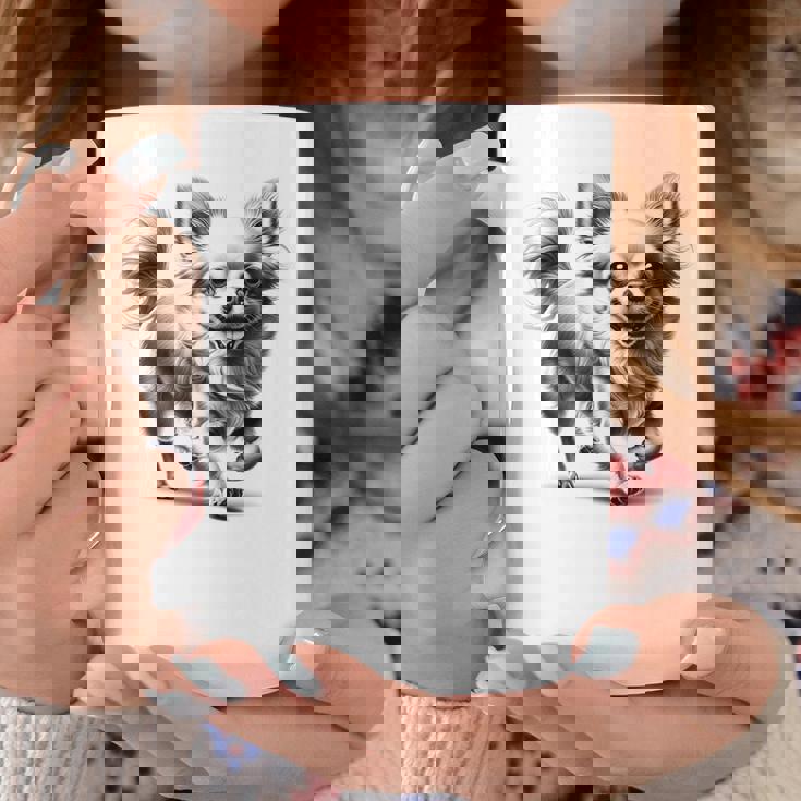 超かわいいチワワ フォトリアリスティック描画スタイル コーヒーマグ 面白い贈り物