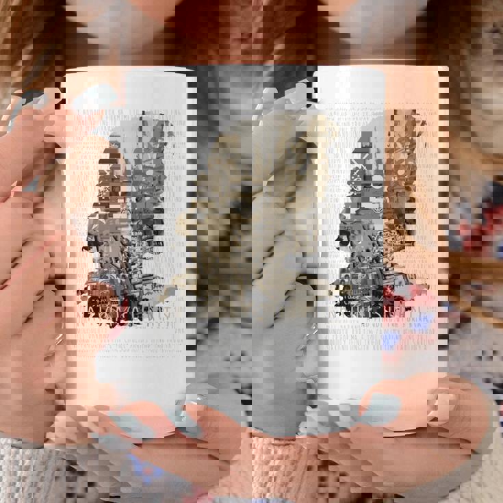 連帯を呼ぶ時 我々はaunganuu Kyiと共に 長袖tシャツ コーヒーマグ 面白い贈り物