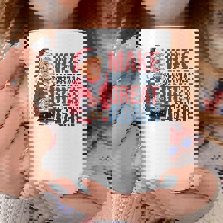 面白いクリスマスグレートアゲイントランプサンタファンusaホリデー 2024 コーヒーマグ 面白い贈り物