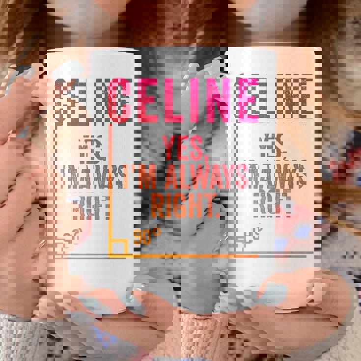 面白いセリーヌ 面白いセリーヌ 名前 誕生日シャツ ギフト コーヒーマグ 面白い贈り物