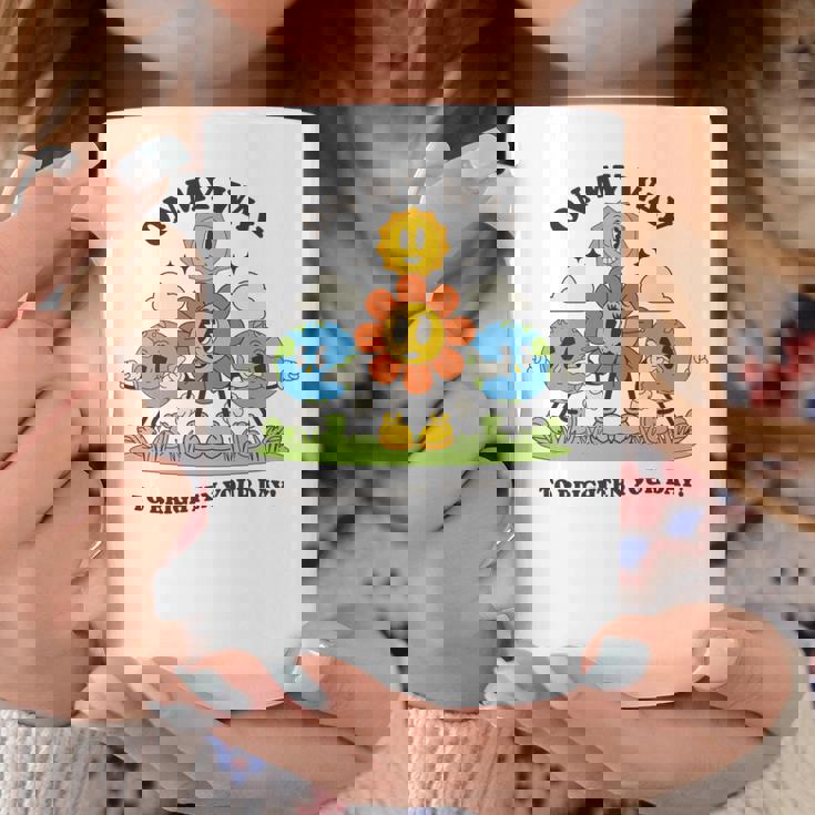 面白いポジティブスマイルサンガーデンハッピーガーデナー植物が育つ 長袖tシャツ コーヒーマグ 面白い贈り物