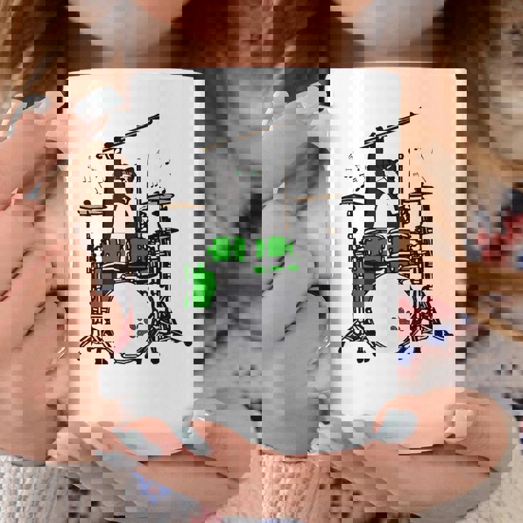 面白い猫 ドラム 猫 ドラマー 面白い ドラム 猫 コーヒーマグ 面白い贈り物