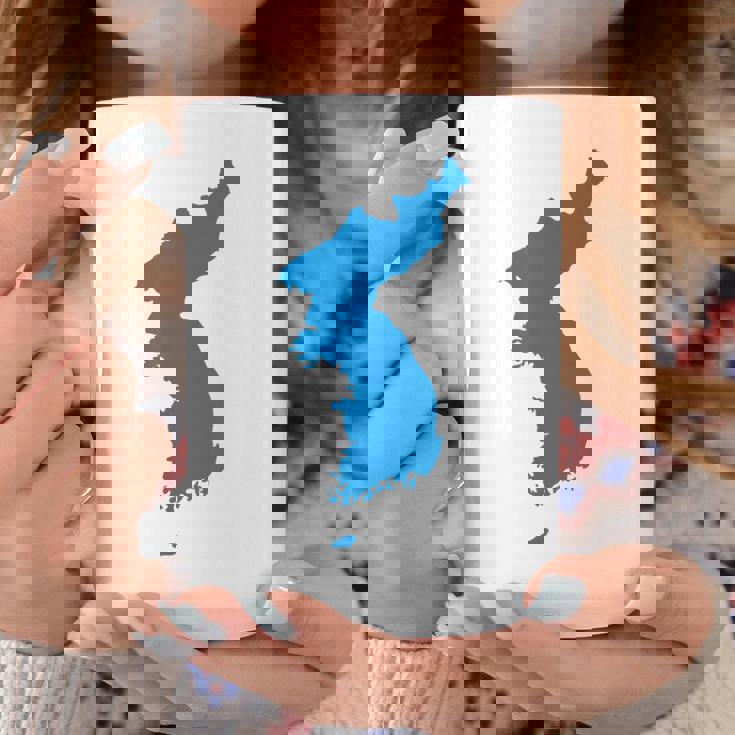 韓国統一旗、韓国統一地図 コーヒーマグ 面白い贈り物