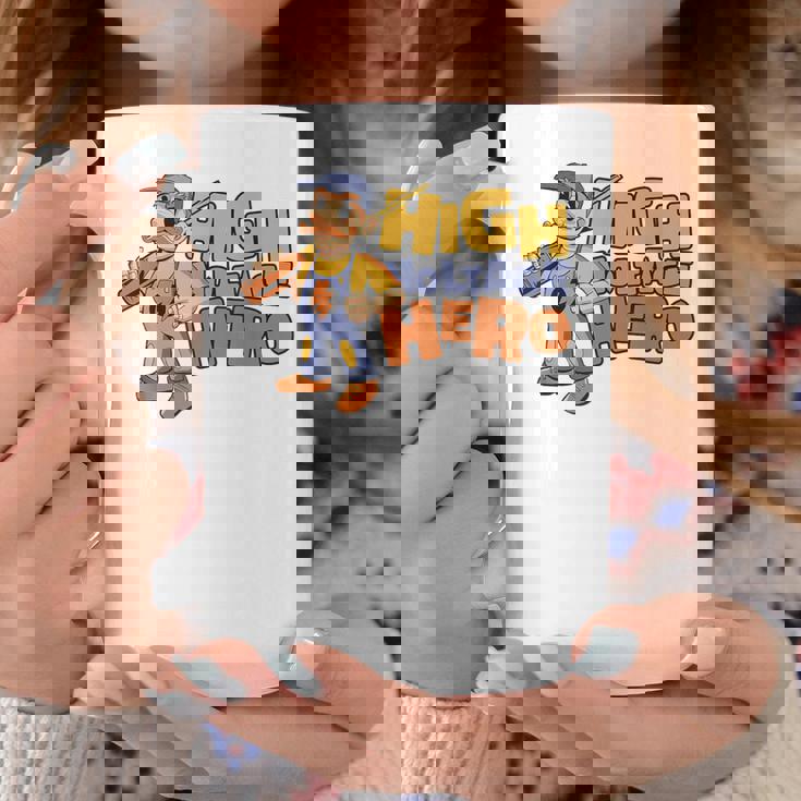 高圧ヒーロー 電子技術者 電気技師 コーヒーマグ 面白い贈り物