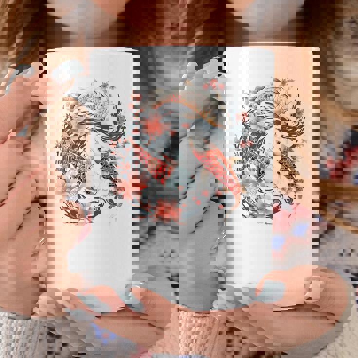 鯉 桜 長袖tシャツ コーヒーマグ 面白い贈り物