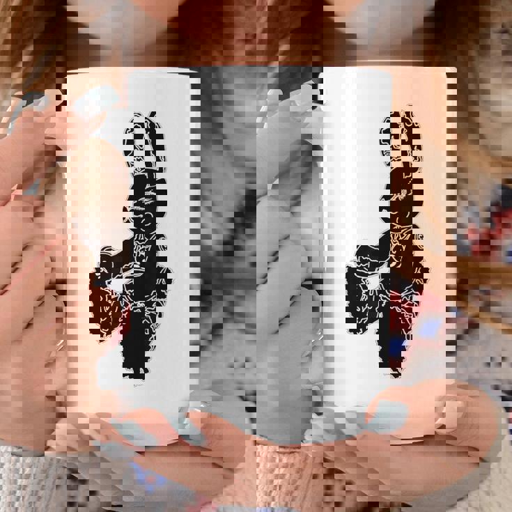 黒うさぎ星人 コーヒーマグ 面白い贈り物