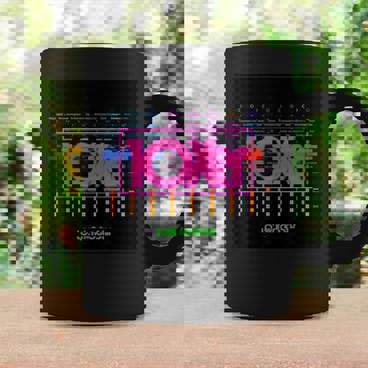 10Xer クール オリジナルアートワーク ロックスター エレクトロニック バンド コーヒーマグ ギフトのアイデア