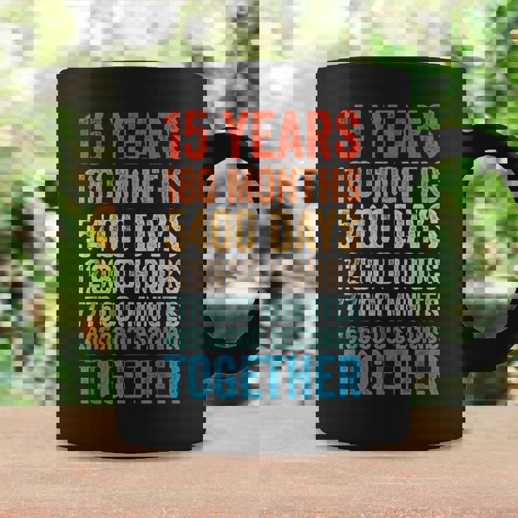 15年目の記念日 彼 彼女 カップル 15回目の結婚 コーヒーマグ ギフトのアイデア