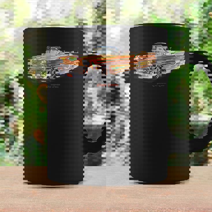 1958 インパラ ファイナルスコア ローライダー Kustom リードそり ホットロッド コーヒーマグ ギフトのアイデア