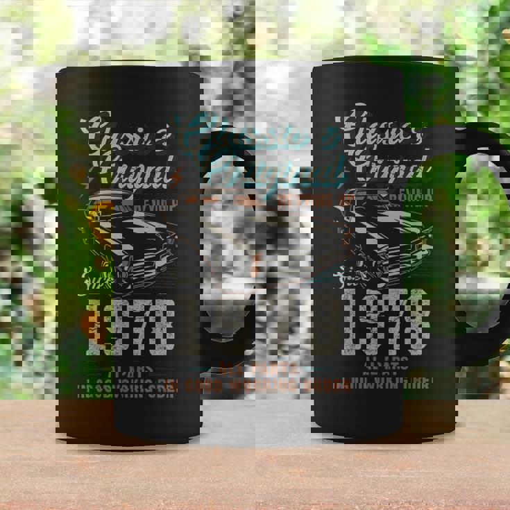 1978年生まれ ヴィンテージカー 47歳の誕生日 コーヒーマグ ギフトのアイデア