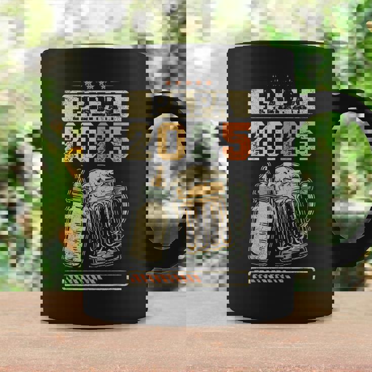 2025 年のお父さん 出産のお知らせ 父親になる予定の人 未来のお父さん コーヒーマグ ギフトのアイデア