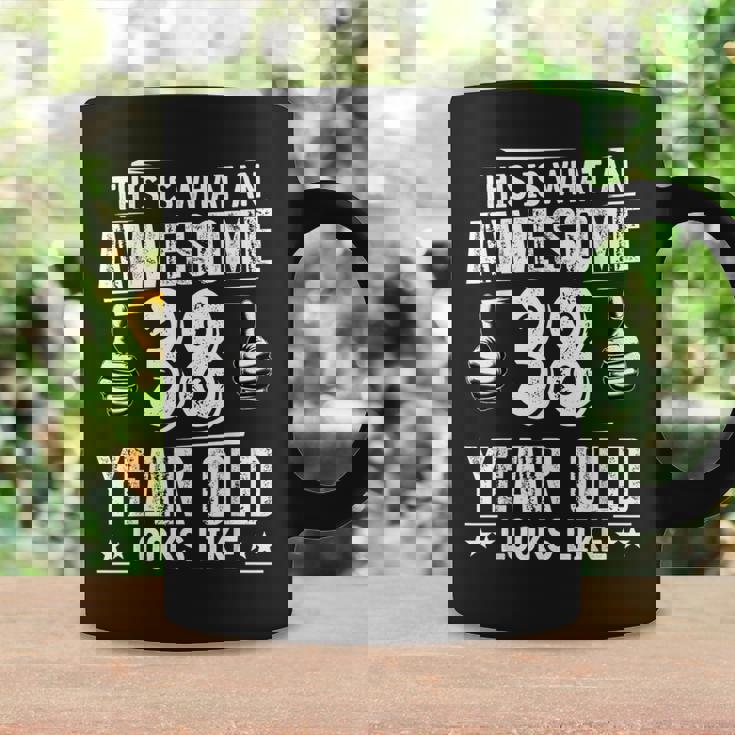 38歳の誕生日プレゼントは私に38歳をもたらしました 良い 面白い 38歳 コーヒーマグ ギフトのアイデア