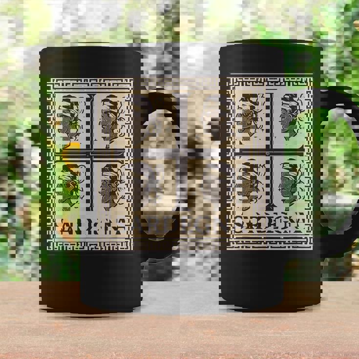 4 森 サルデーニャ 旗 サルデーニャ ギフト ローマ風 コーヒーマグ ギフトのアイデア