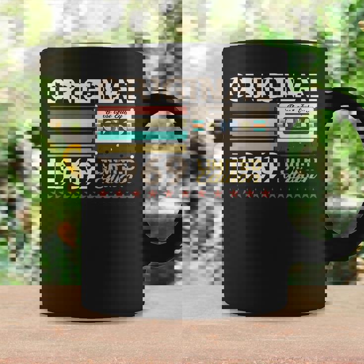 55 歳の誕生日プレゼント男性 1969 年 7月レトロ ビンテージ テープ コーヒーマグ ギフトのアイデア