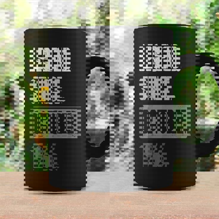 57歳の誕生日 ヴィンテージ レトロ 面白い 57歳 10月 1966 コーヒーマグ ギフトのアイデア