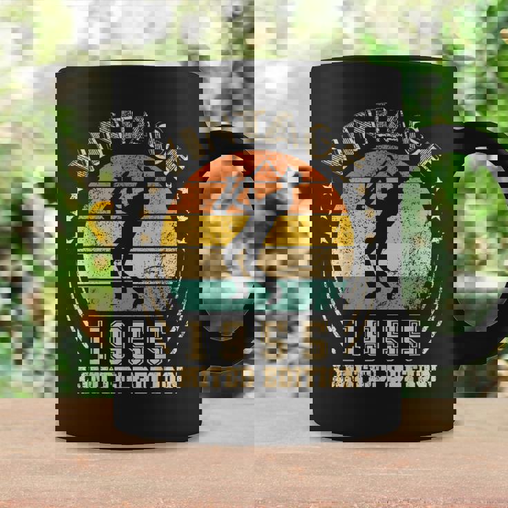 67歳の誕生日ギフト サックスプレーヤー 1955 ジャズミュージック コーヒーマグ ギフトのアイデア