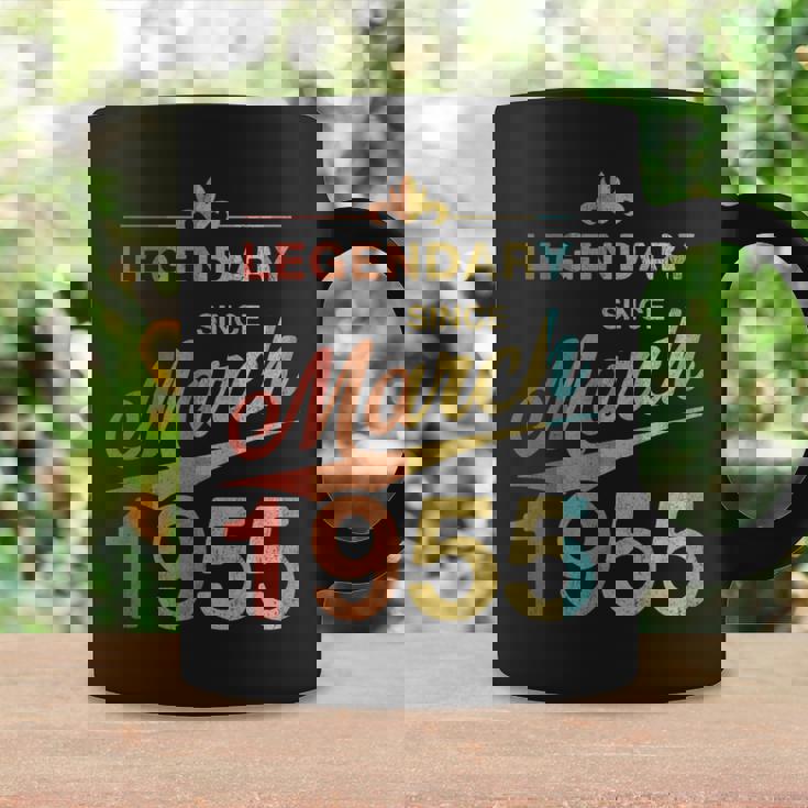 70Th Birthday 1955年3月生まれ 70歳 ヴィンテージ コーヒーマグ ギフトのアイデア