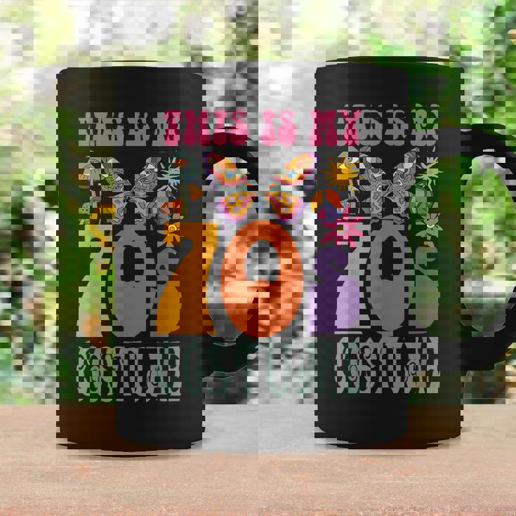 70年代ディスコ衣装 男女兼用 Peace Love ヒッピーコスチューム コーヒーマグ ギフトのアイデア