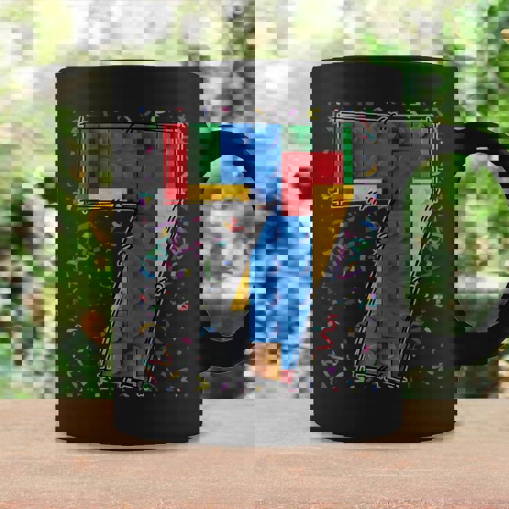 7歳 ブロック 建物 マスタービルダー 7歳の誕生日 男の子 コーヒーマグ ギフトのアイデア