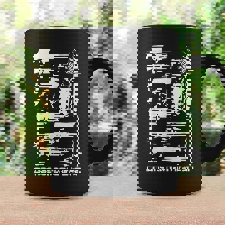 80年代映画 武器 サイエンスフィクションとホラーを選択 コーヒーマグ ギフトのアイデア