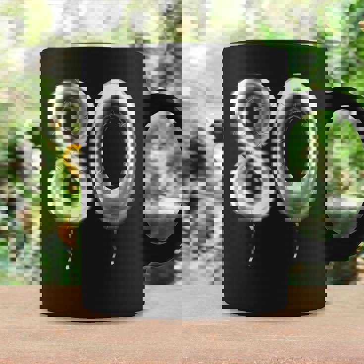 80歳の誕生日バルーン 装飾バルーン 80年目 コーヒーマグ ギフトのアイデア