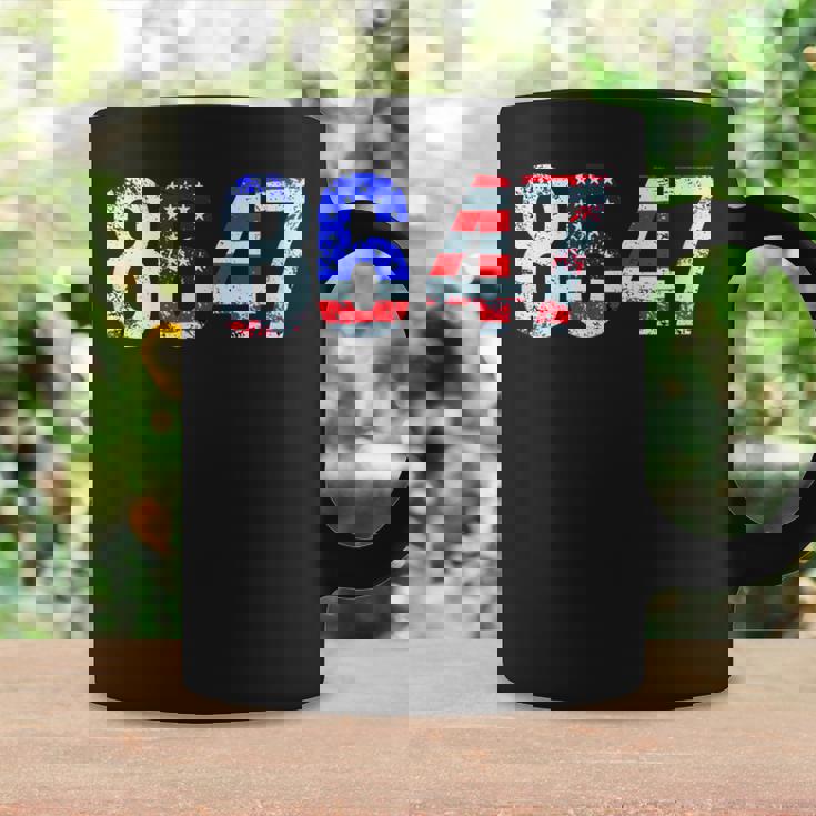 86 47 反トランプ大統領人権 8647 コーヒーマグ ギフトのアイデア