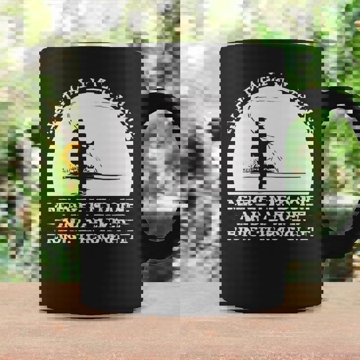 A River Runs Through It フライフィッシング 長袖tシャツ コーヒーマグ ギフトのアイデア