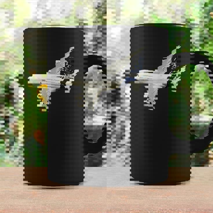 A380旅客機、航空会社、ジェット機、飛行機 コーヒーマグ ギフトのアイデア