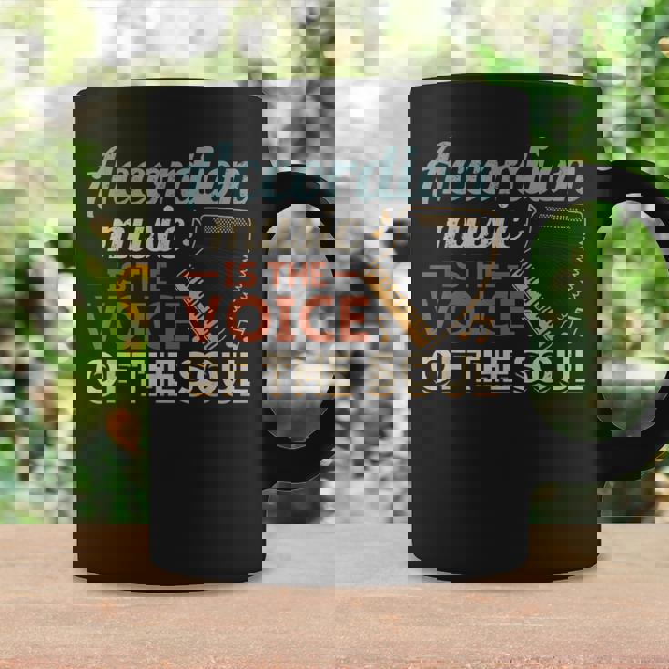 Accordion Music Is Theoice Of Theoul アコーディオン コーヒーマグ ギフトのアイデア