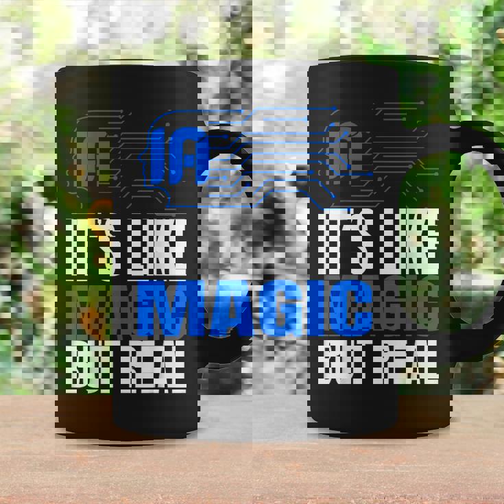 Aiマジック リアルロボットテック 未来 デジタルマインド コーヒーマグ ギフトのアイデア