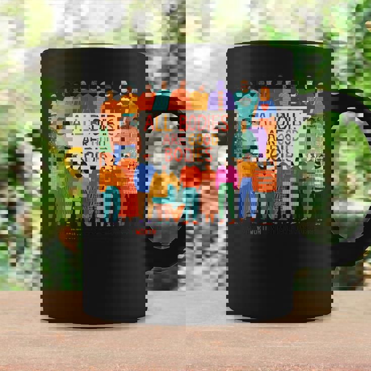 All Bodies Are Good Bodies – Body Positive – Italyデザイン コーヒーマグ ギフトのアイデア