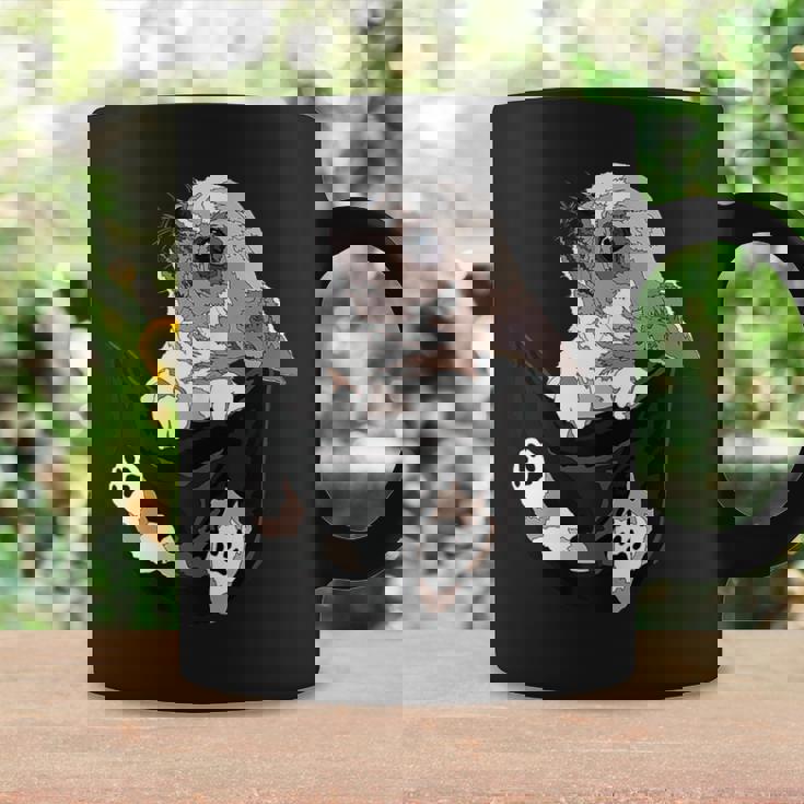 I Am Looking At You 面白い チワワ ポケット犬 お母さん 恋人 コーヒーマグ ギフトのアイデア